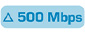 500 mbps